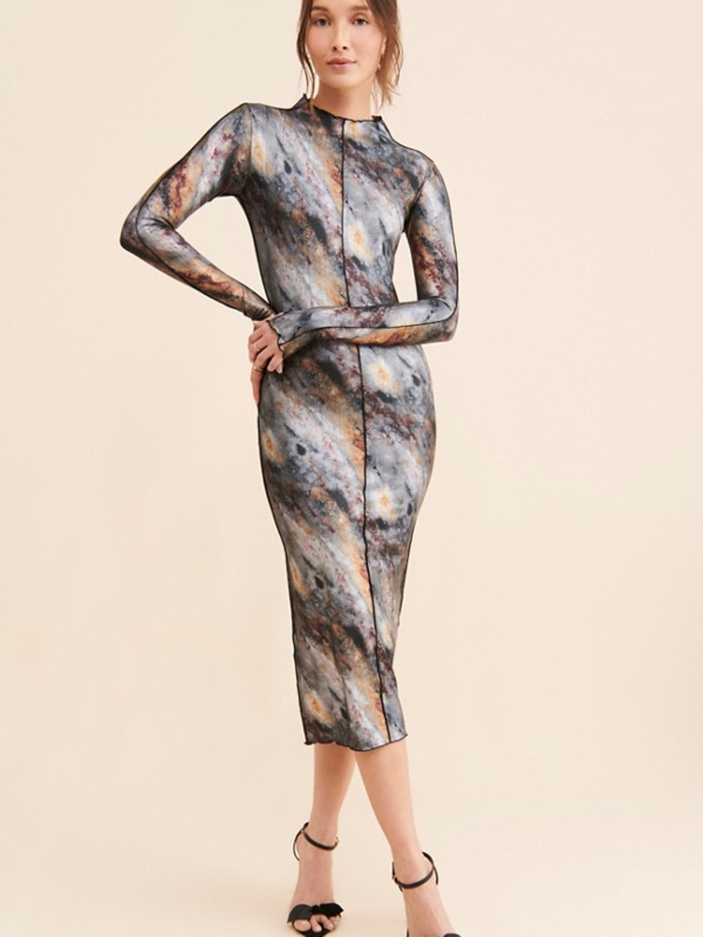 BB Dakota Steve Madden Nebula Midi Dress